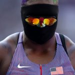 why-olympian-raven-saunders-throws-shot-put-in-a-distinctive,-full-face-mask